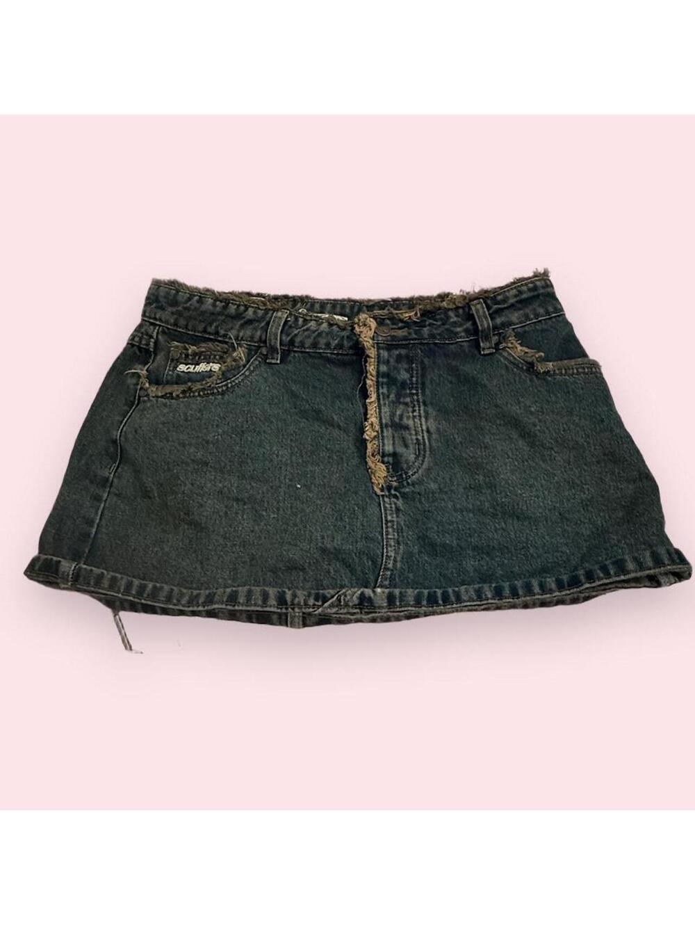 Scuffers Women's Blue and Navy Skirt